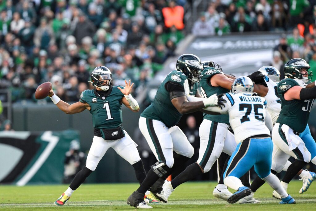 Carolina Panthers vs Philadelphia Eagles Match Player Stats