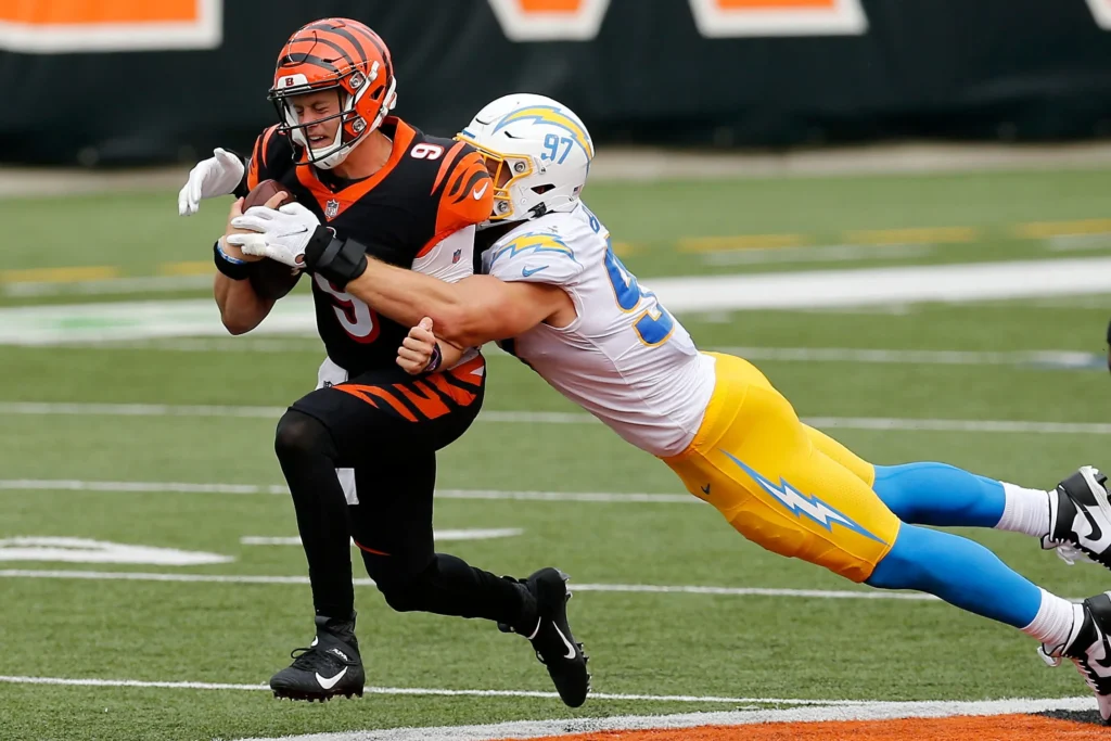 bengals vs chargers match player stats