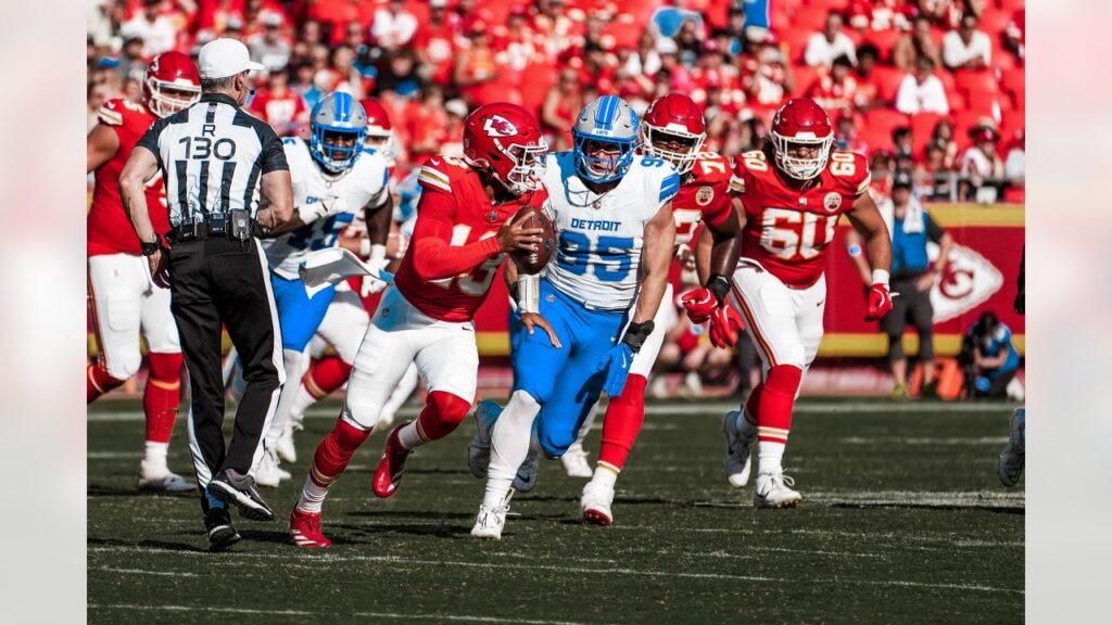 Detroit Lions vs Kansas City Chiefs Match Player Stats