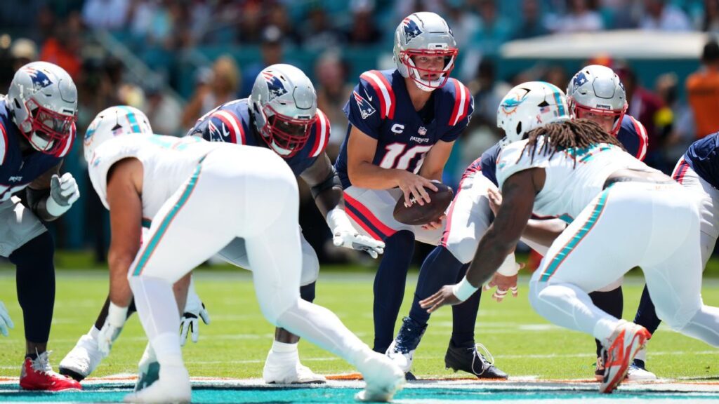 New England Patriots vs Miami Dolphins Match Player Stats