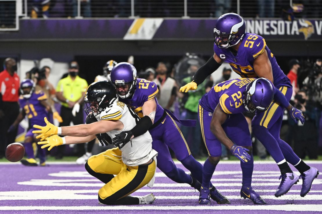 minnesota vikings vs pittsburgh steelers match player stats