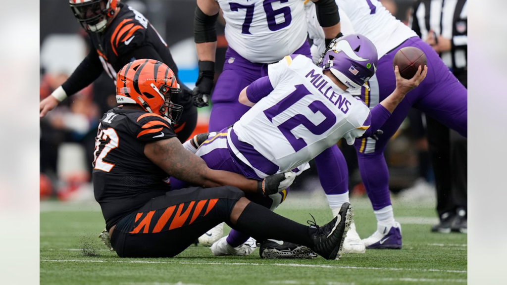 Bengals vs Minnesota Vikings Match Player Stats