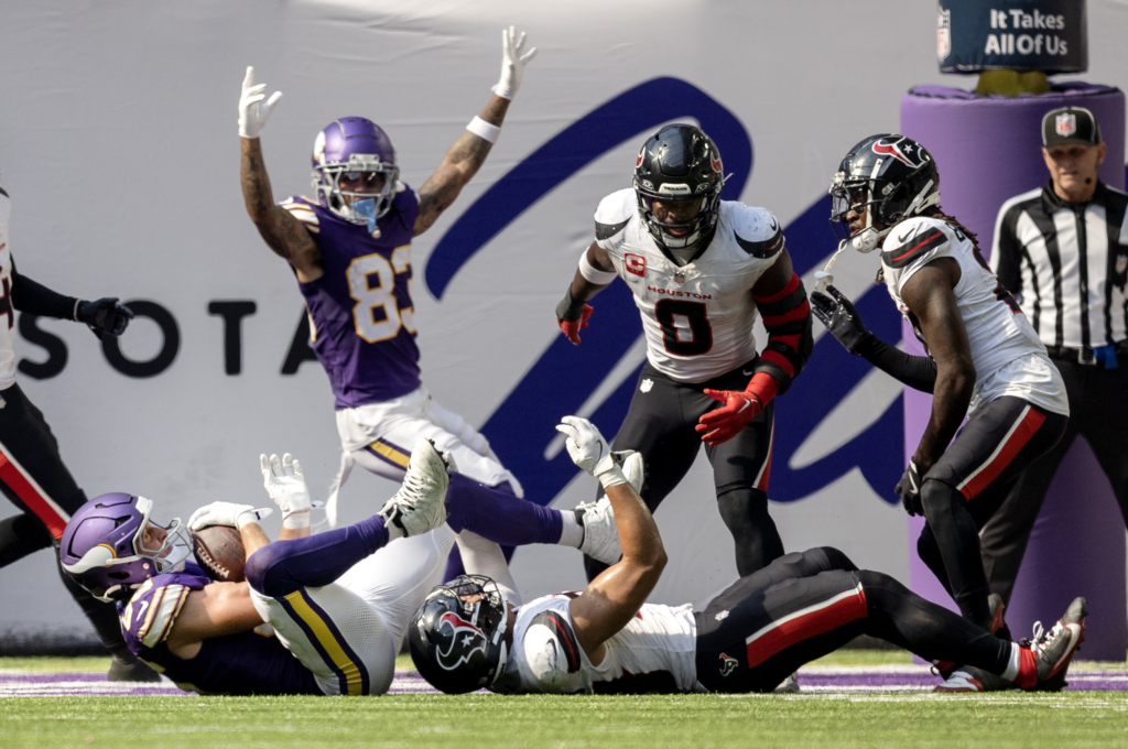 Houston Texans vs Minnesota Vikings Match Player Stats