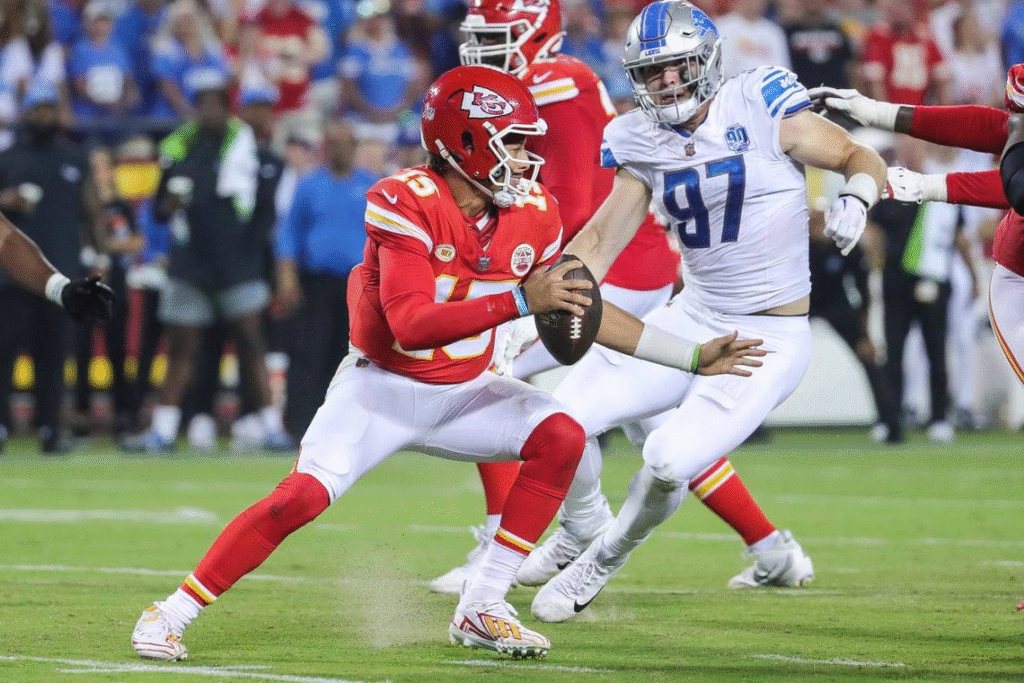 Detroit Lions vs Kansas City Chiefs Match Player Stats