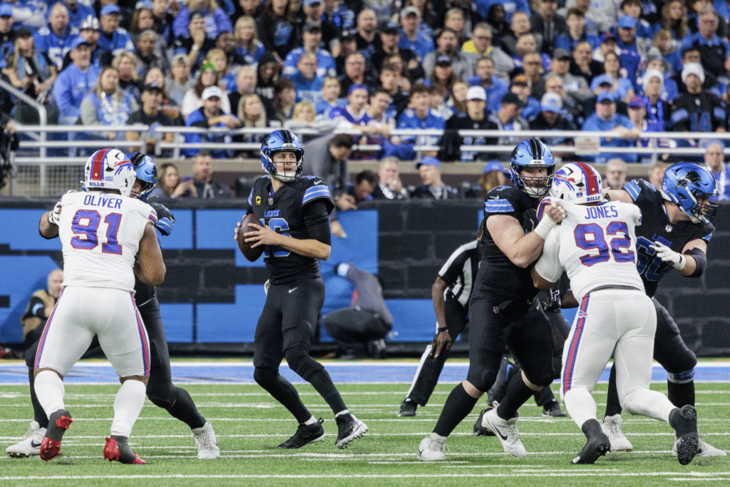 buffalo bills vs detroit lions match player stats