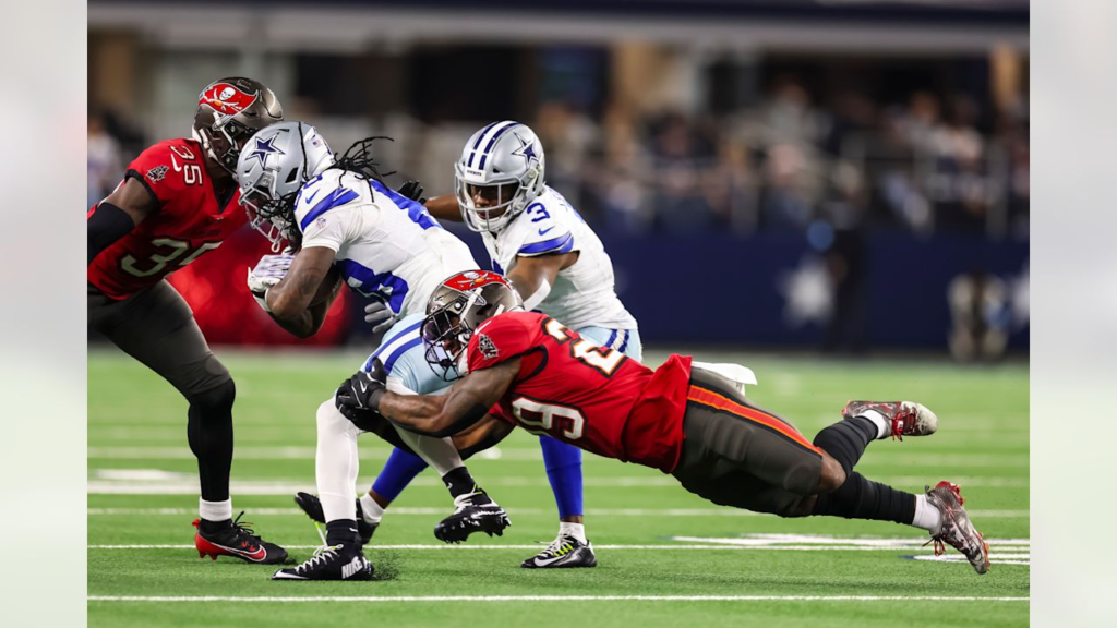 Tampa Bay Buccaneers vs Dallas Cowboys Match Player Stats