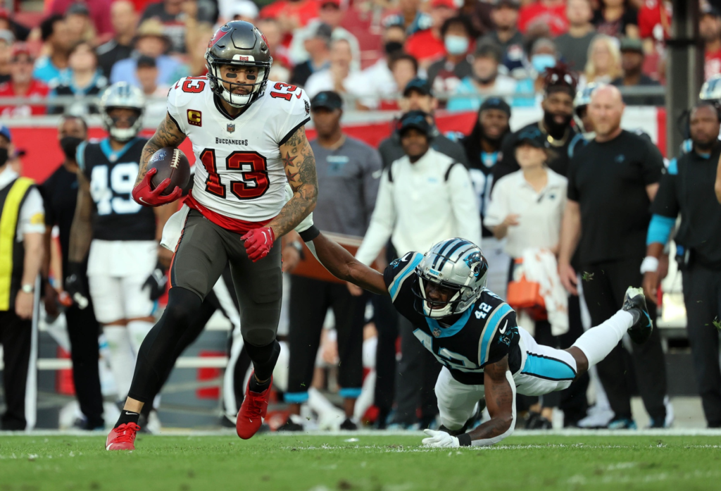 tampa bay buccaneers vs carolina panthers match player stats