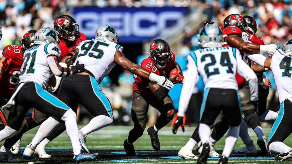 tampa bay buccaneers vs carolina panthers match player stats