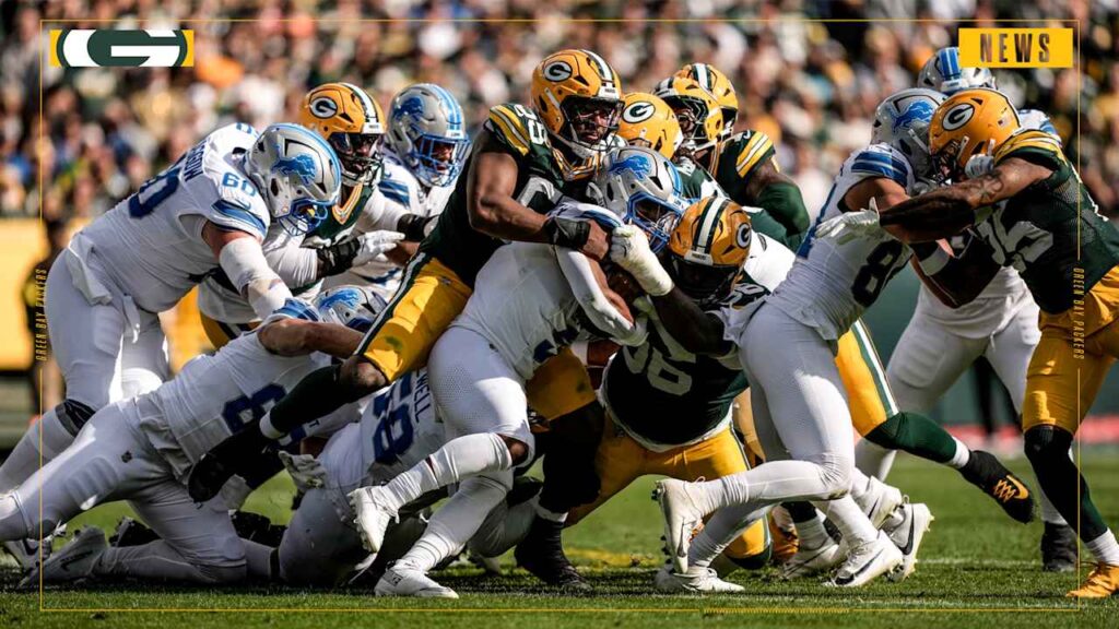 Detroit Lions vs Green Bay Packers Match Player Stats